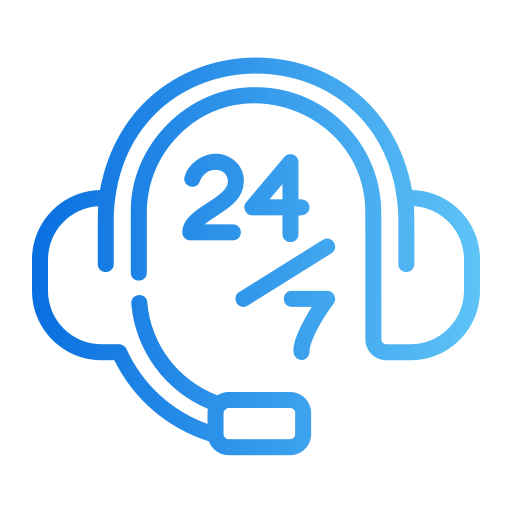 24小时客服支持